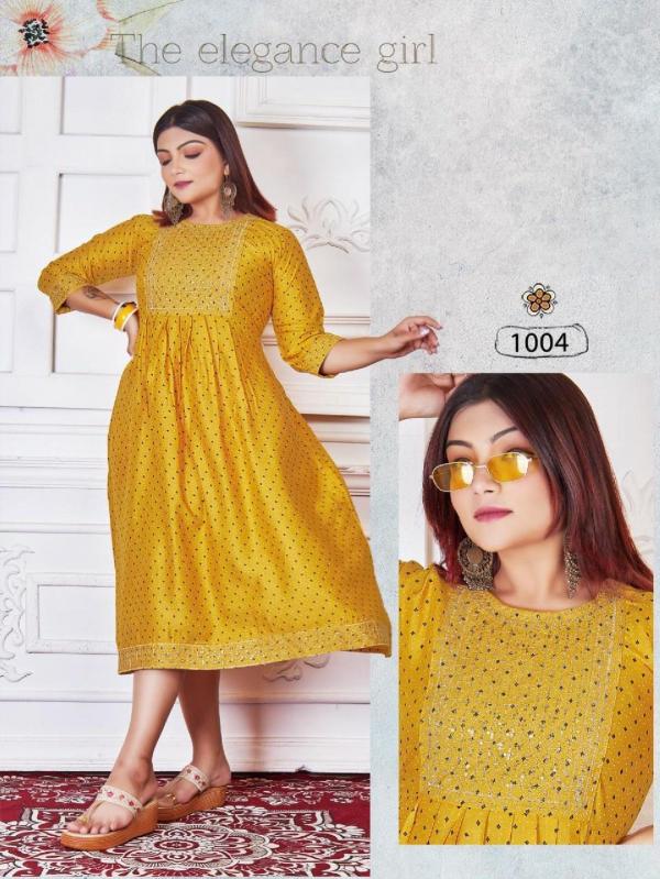 Beauty Flea Vol 1 Rayon Designer Exclusive Kurti Collection